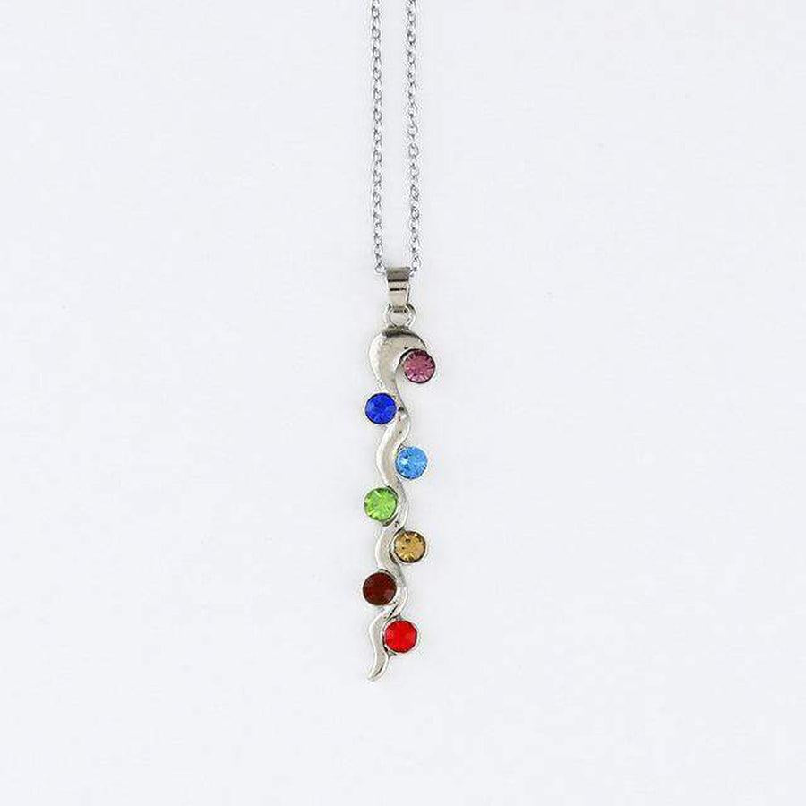 Pendentif «énergie positive» des 7 Chakras