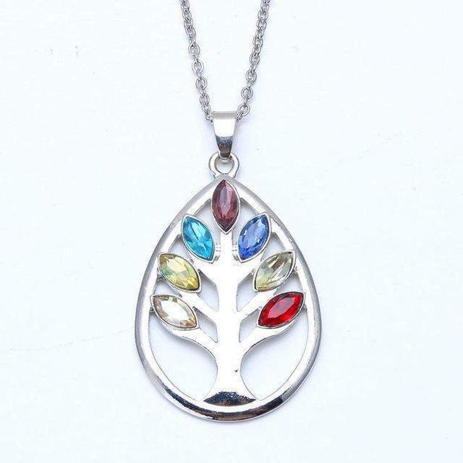 Pendentif «énergie positive» des 7 Chakras