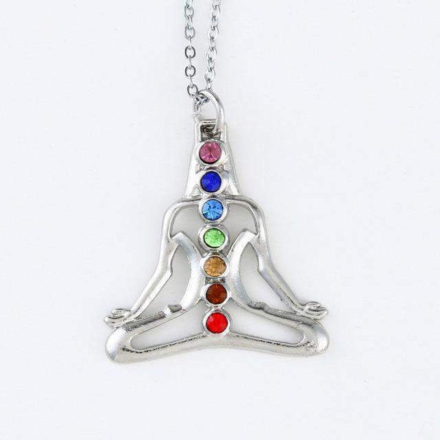 Pendentif «énergie positive» des 7 Chakras