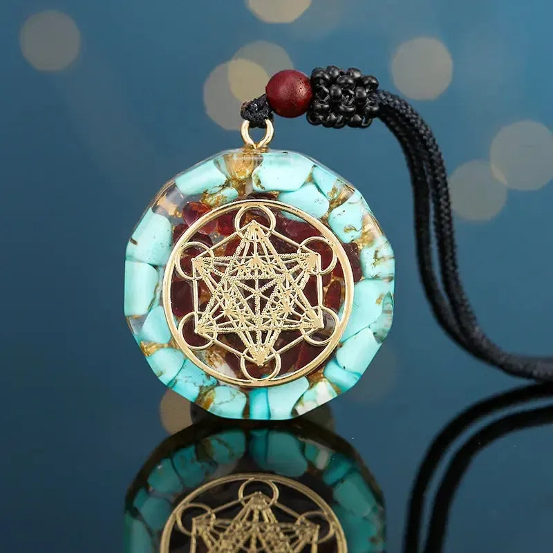 Pendentif Orgonite Métatron