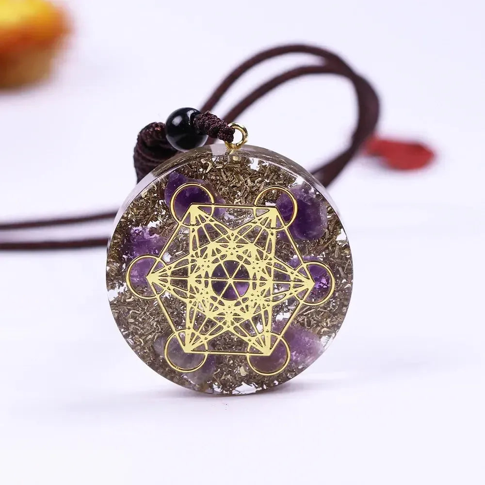 Pendentif Orgonite Métatron