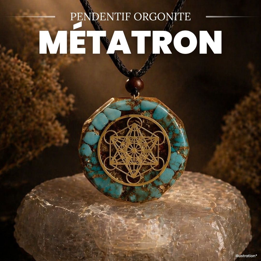 Pendentif Orgonite Métatron