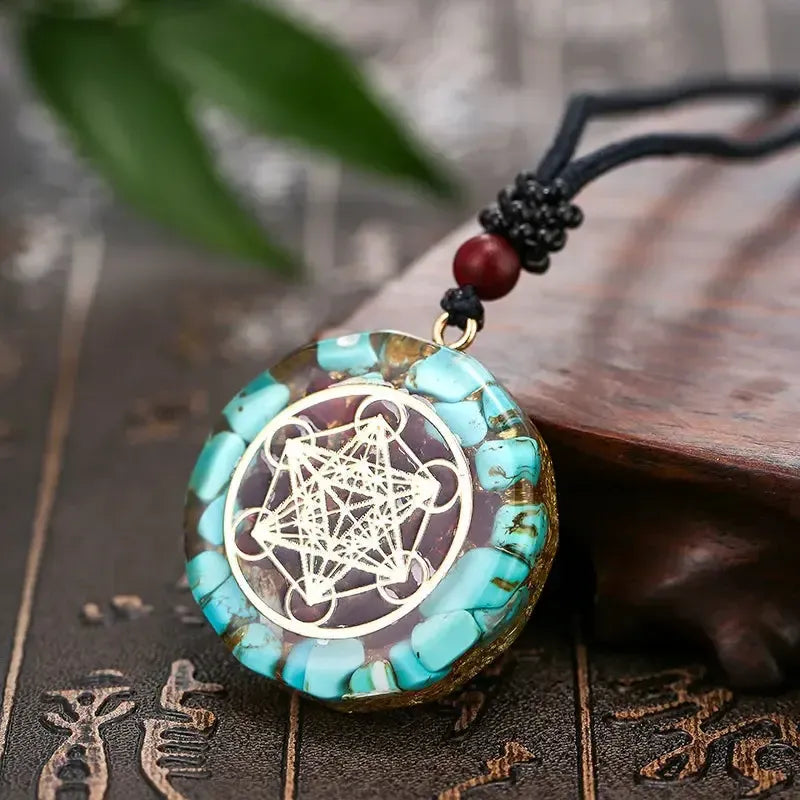 Pendentif Orgonite Métatron