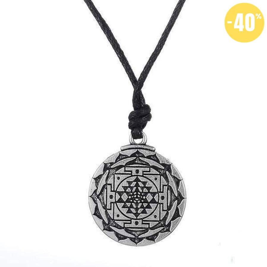 Pendentif Sri Yantra de croissance