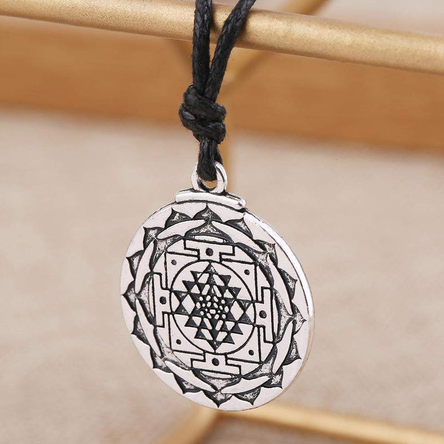 Pendentif Sri Yantra de croissance