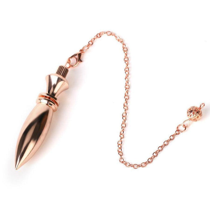 Baguette De Radiesthésie En Cuivre Pur 99,9% Avec Manche En Bois - Outil De Divination, Détection énergétique