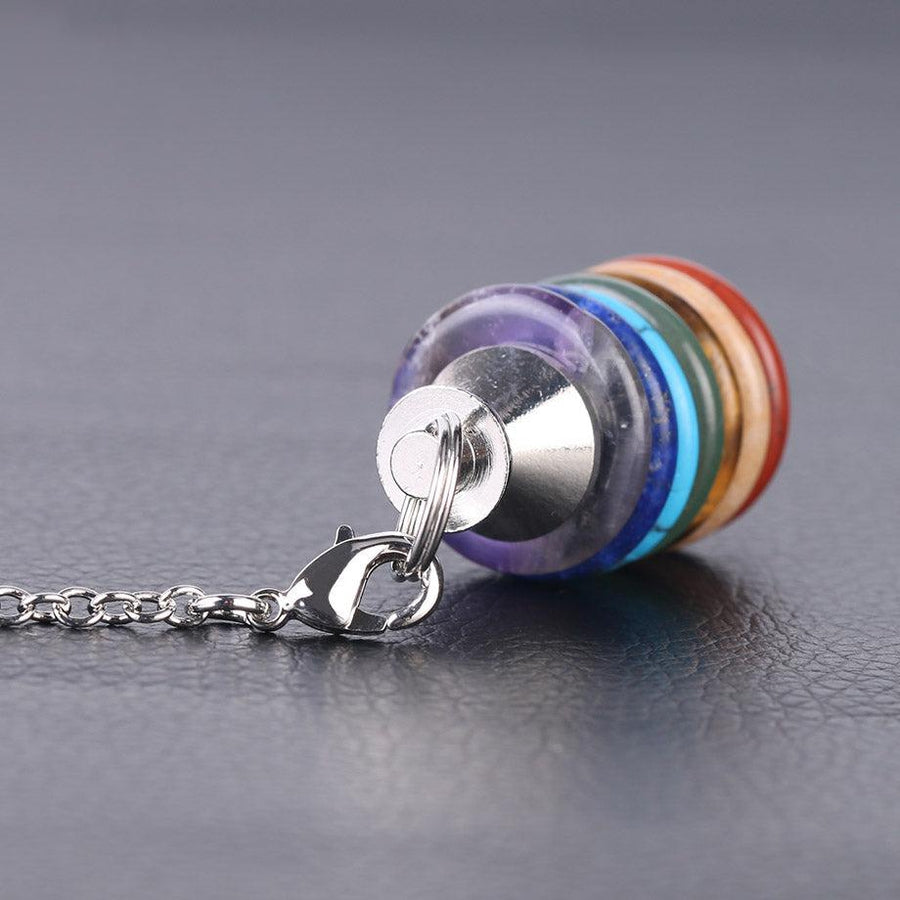 Pendule de Radiesthésie des 7 Chakras