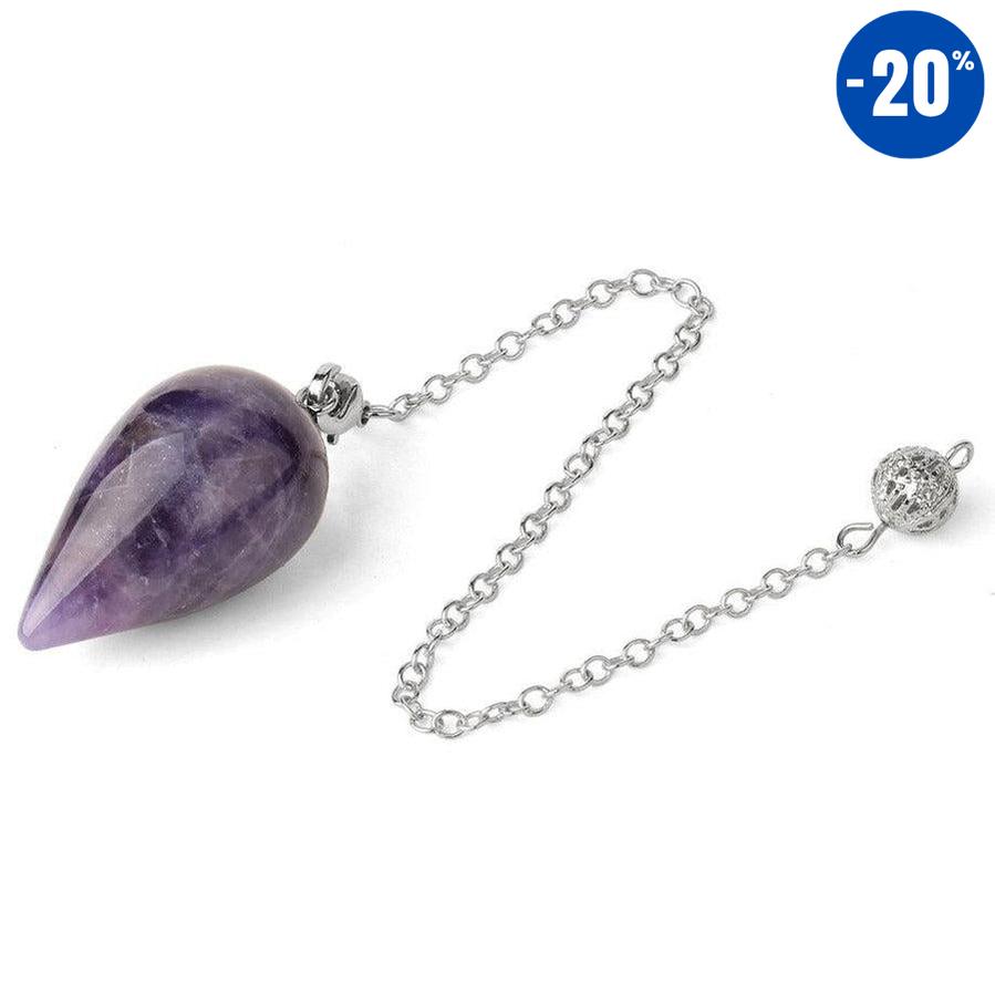 Pendule de Radiesthésie en Pierres