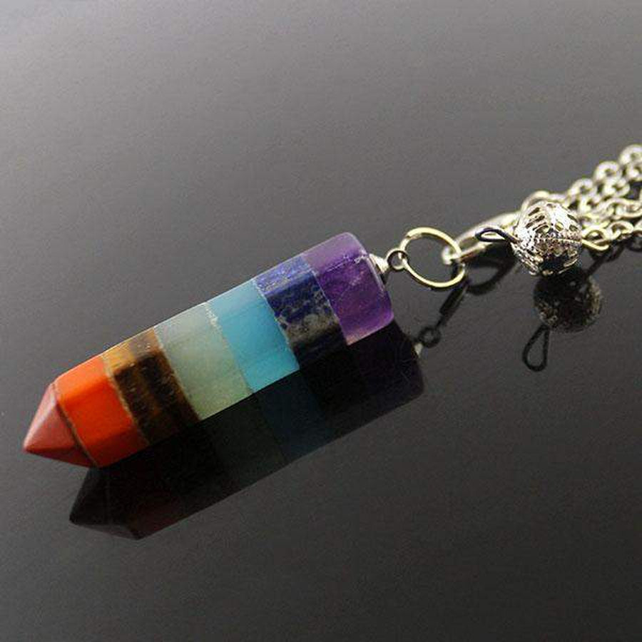 Pendule énergie positive des 7 Chakras