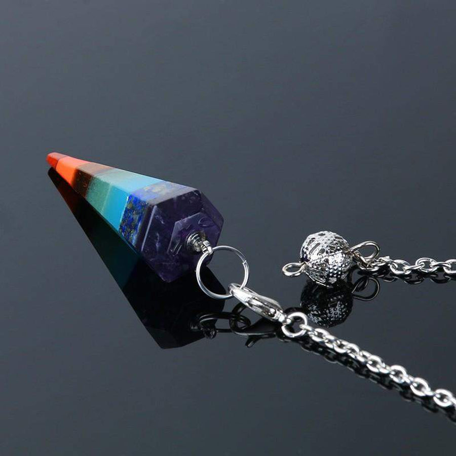 Pendule énergie positive des 7 Chakras