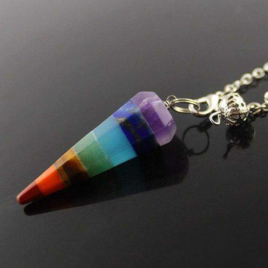 Pendule énergie positive des 7 Chakras