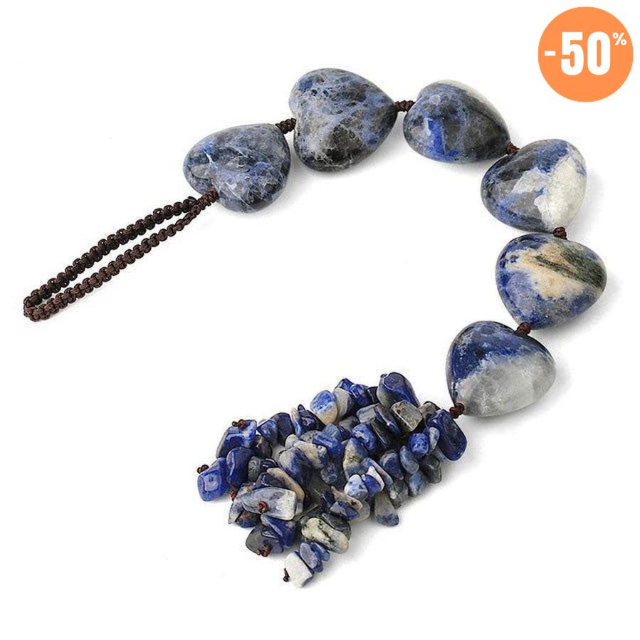 Suspensions 6 cœurs pour voiture ou décoration d’intérieur