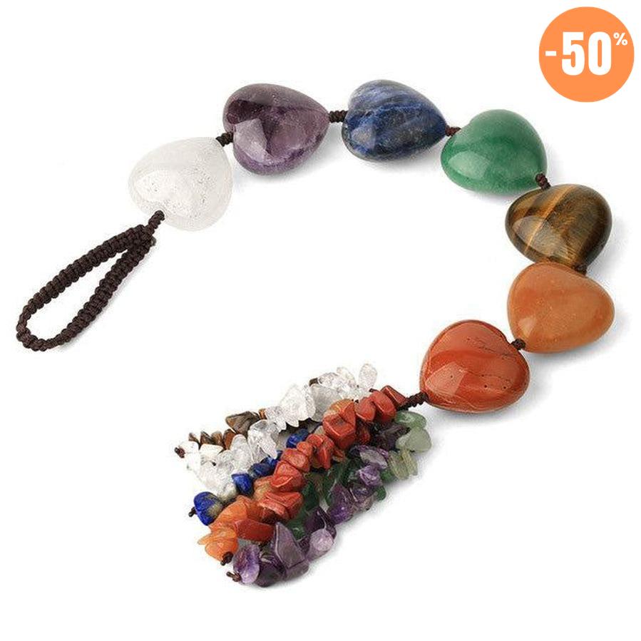 Suspensions 6 cœurs pour voiture ou décoration d’intérieur