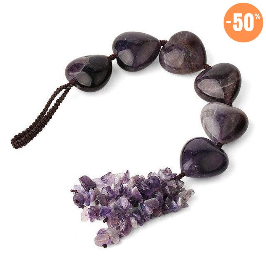 Suspensions 6 cœurs pour voiture ou décoration d’intérieur