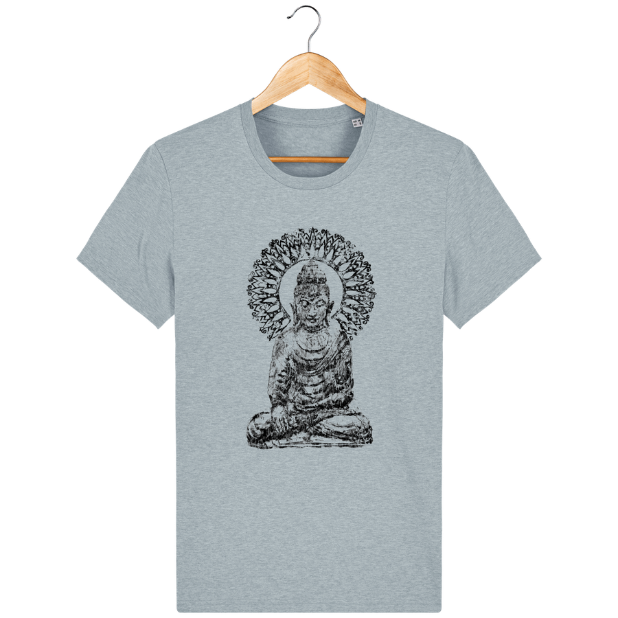 T-shirt en coton bio «Bouddha Mandala» pour homme - Collection Daography