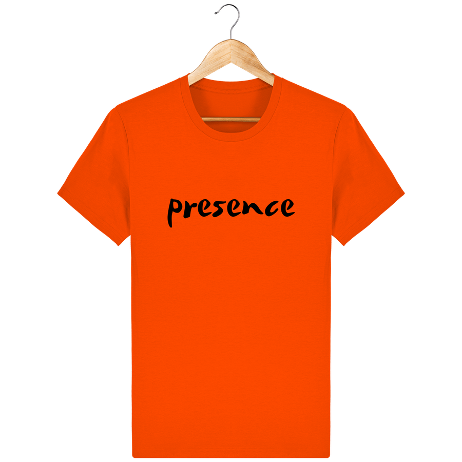 T-shirt en coton bio «Presence» pour homme