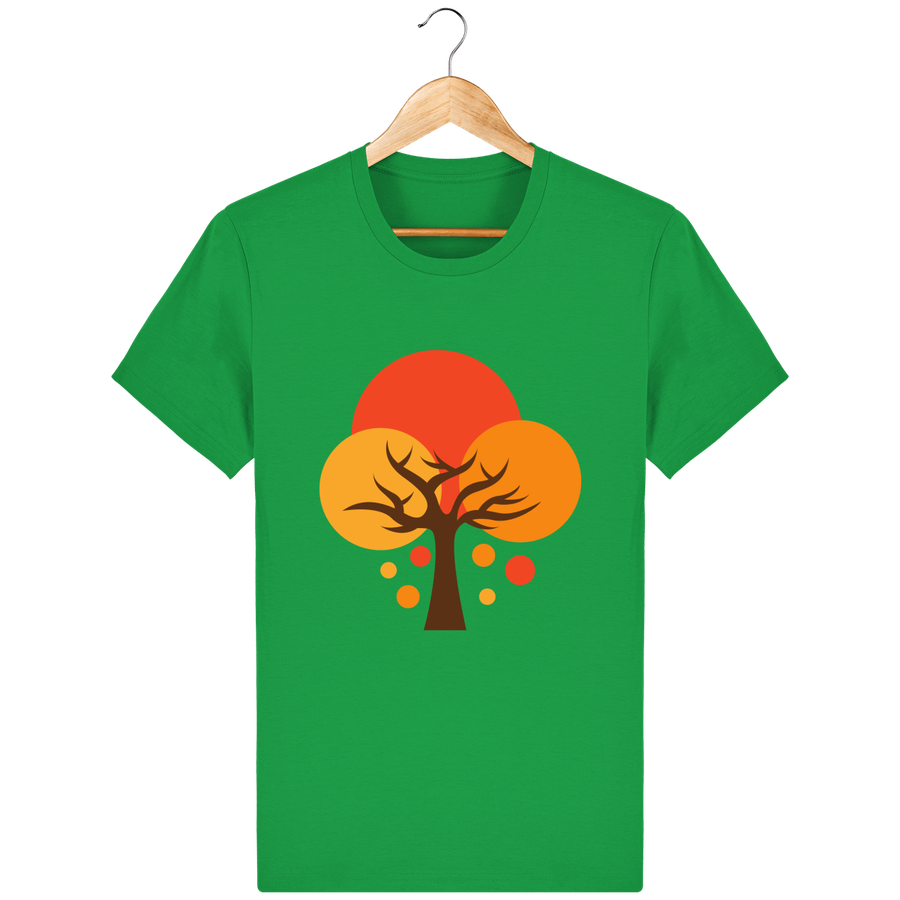 T-shirt en coton bio «Tree of Life» pour homme, à col rond