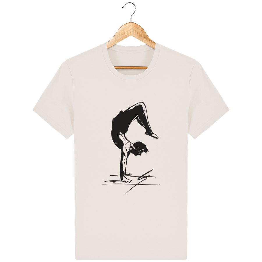 T-shirt en coton bio « Yoga 1» pour homme