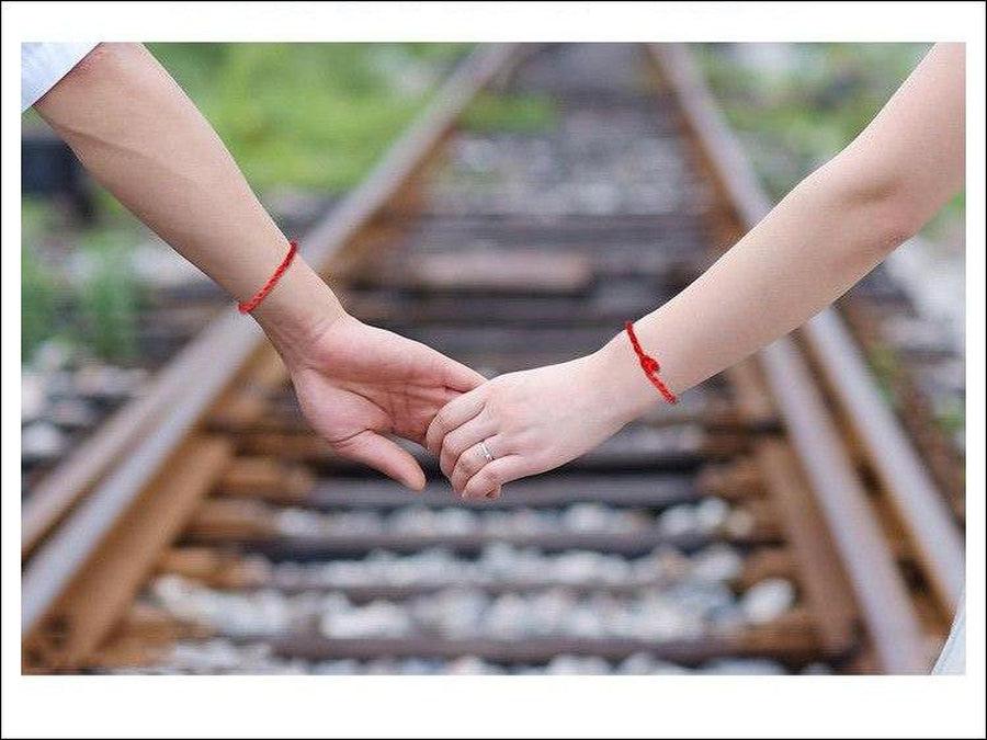 2 bracelets porte-bonheur pour couple