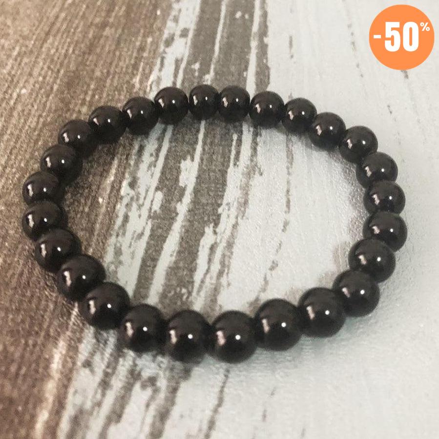 3 Bracelets «Confiance en l'Amour» Quartz Rose Onyx et Rhodonite