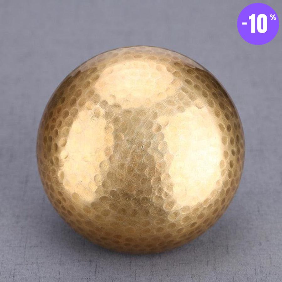 Bol chantant en tibétain artisanal en laiton