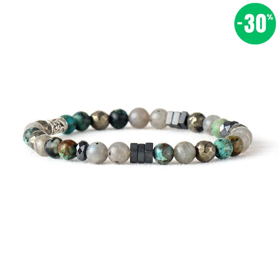 Bracelet en Labradorite africaine
