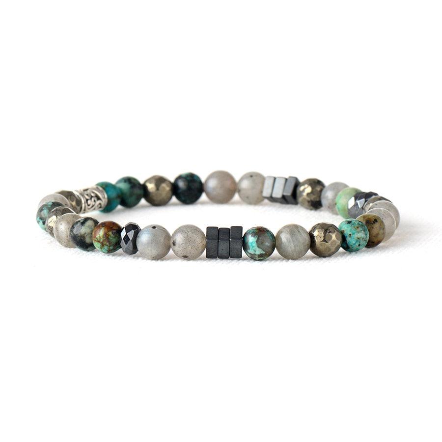 Bracelet en Labradorite africaine