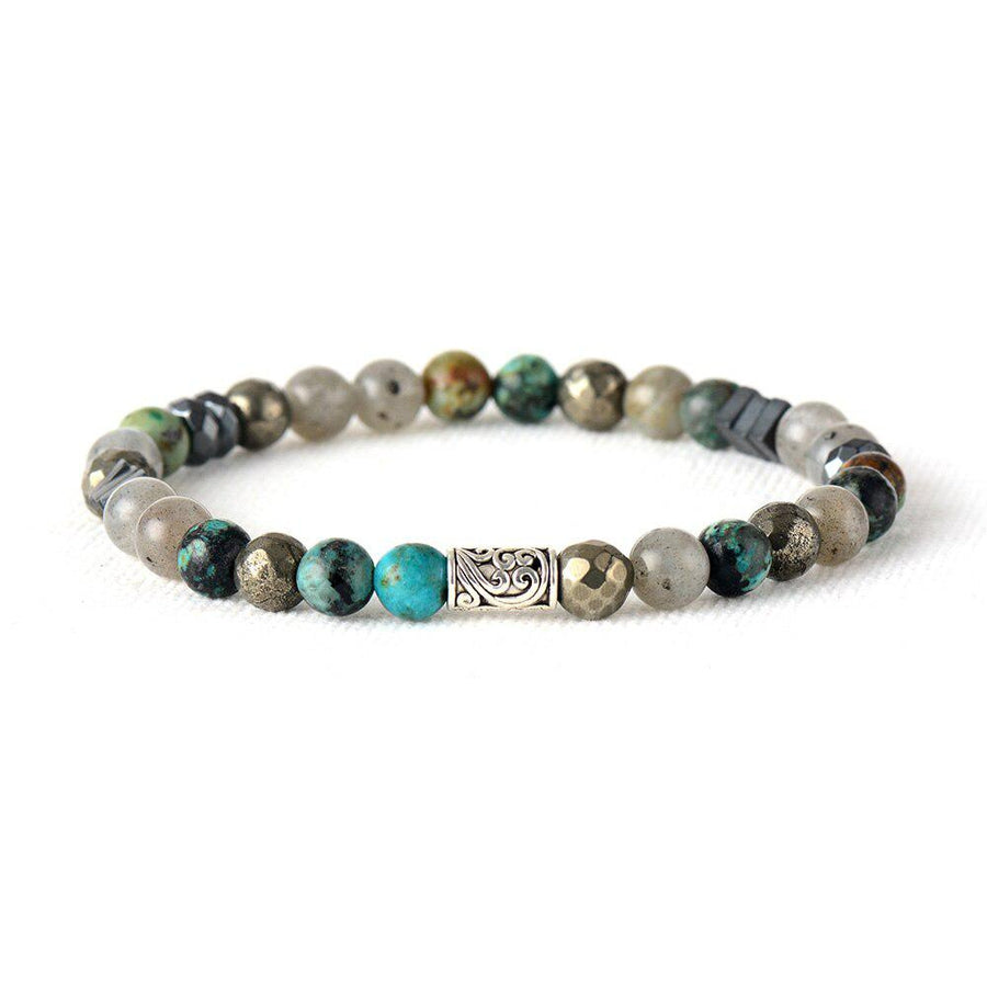 Bracelet en Labradorite africaine