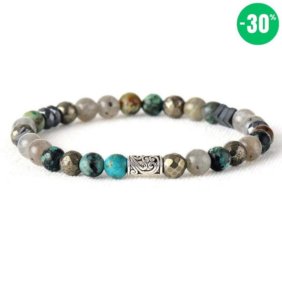 Bracelet en Labradorite africaine