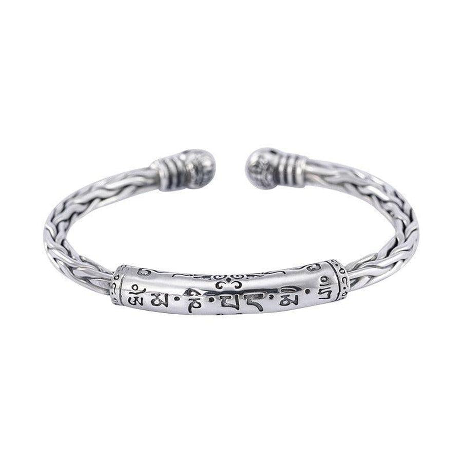 Bracelet manchette forme jonc vintage