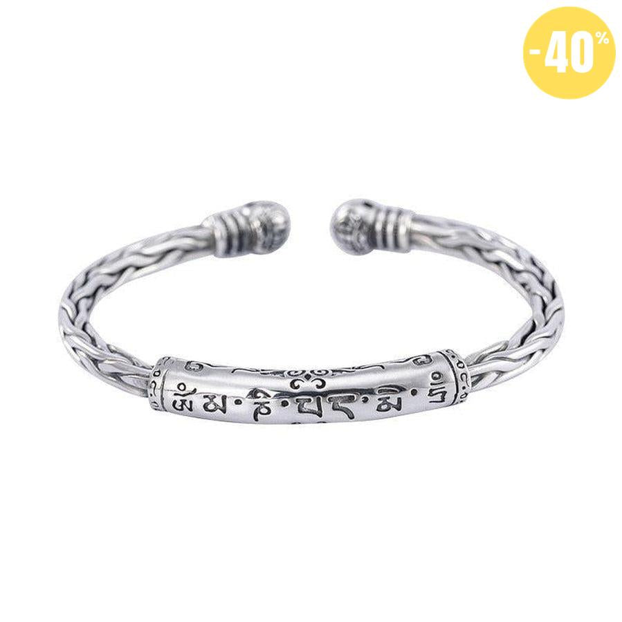 Bracelet manchette forme jonc vintage