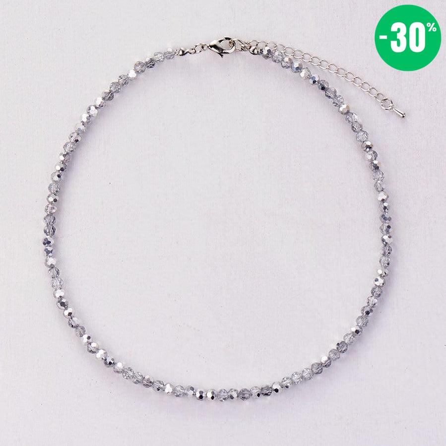 Collier ras du cou en cristal