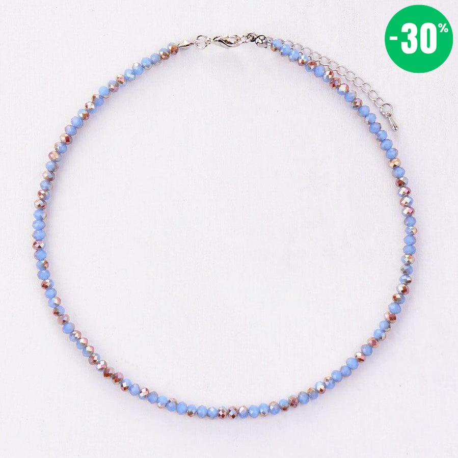 Collier ras du cou en cristal