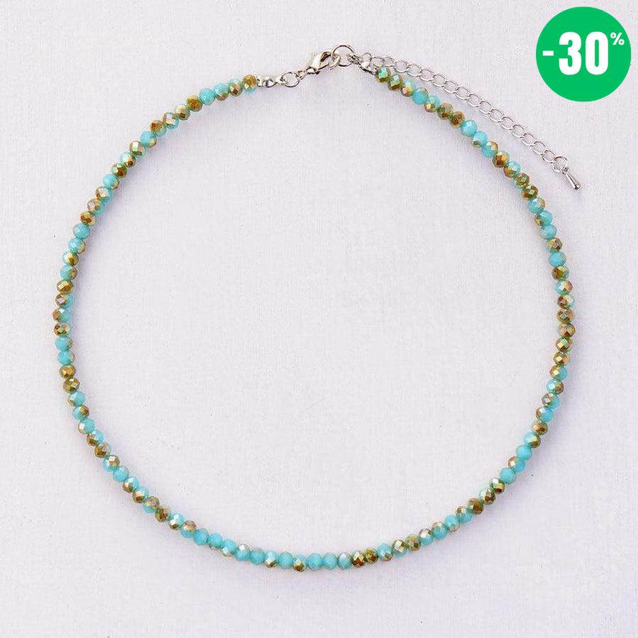 Collier ras du cou en cristal