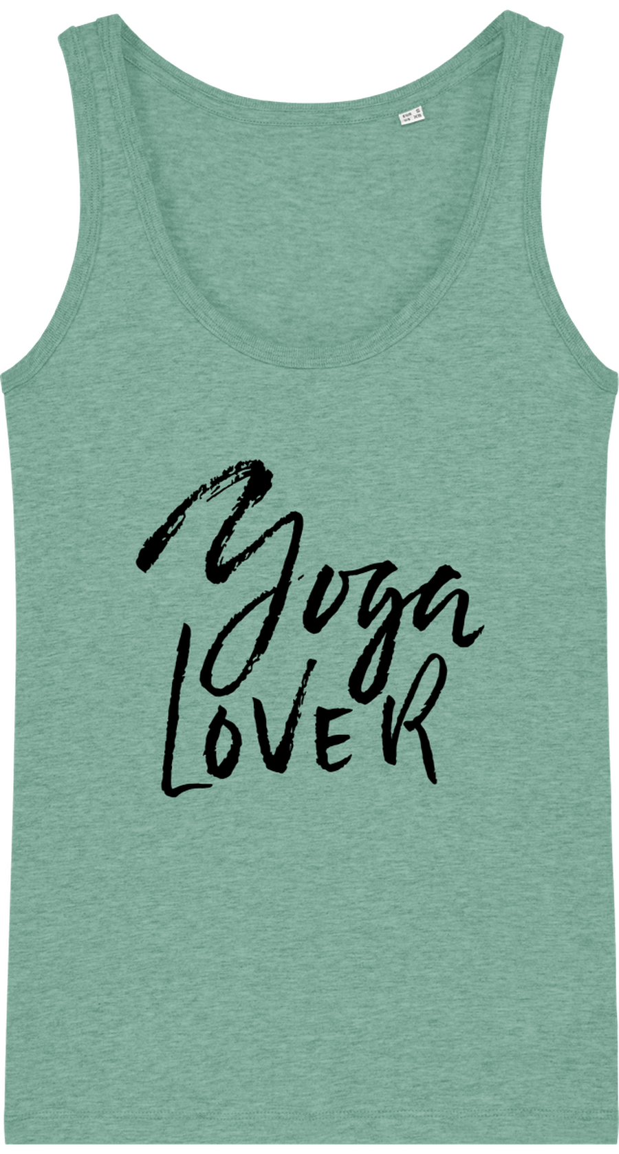 Débardeur en coton bio «Yoga Lover» pour Femme