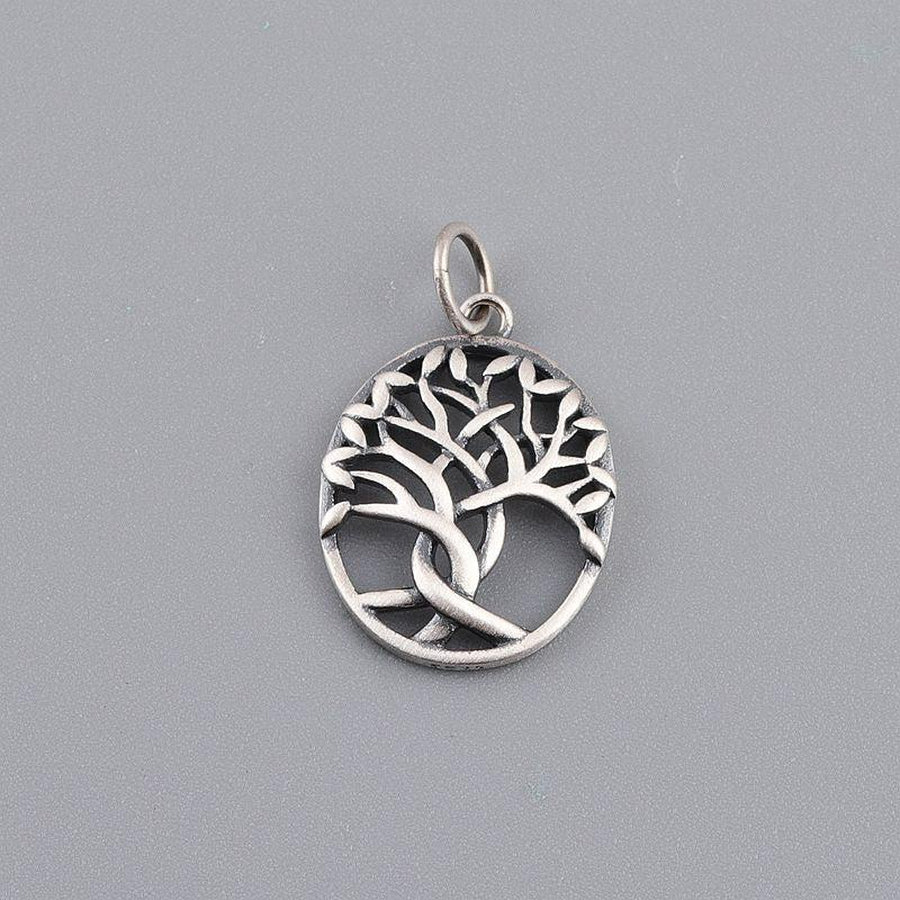 Ensemble Bague, boucles d'oreilles et pendentif en argent Sterling 925 véritable