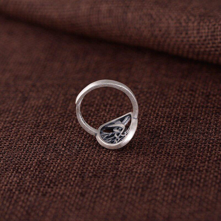 Ensemble Bague, boucles d'oreilles et pendentif en argent Sterling 925 véritable