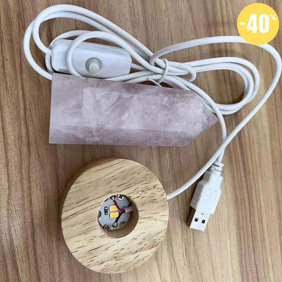 Lampe en pierre naturelle