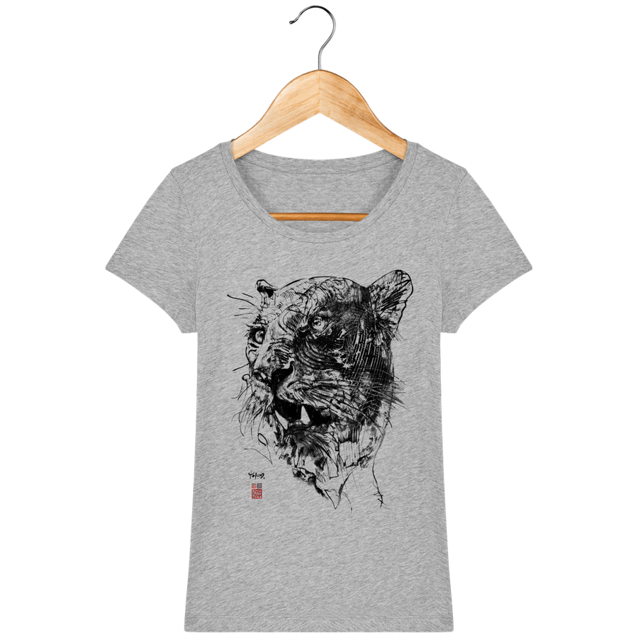 T-Shirt col rond pour femme "Puma totem" - collection Daography