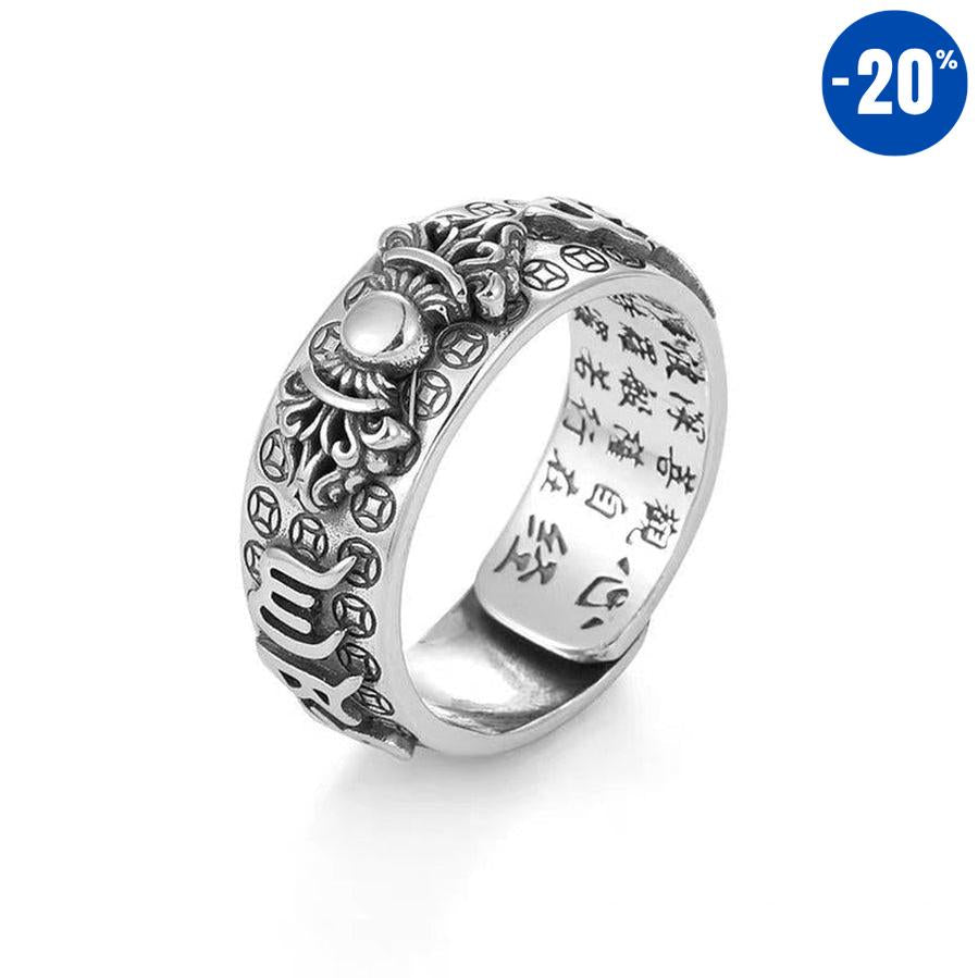 Anneau PI XIU protecteur et porte-bonheur ajustable