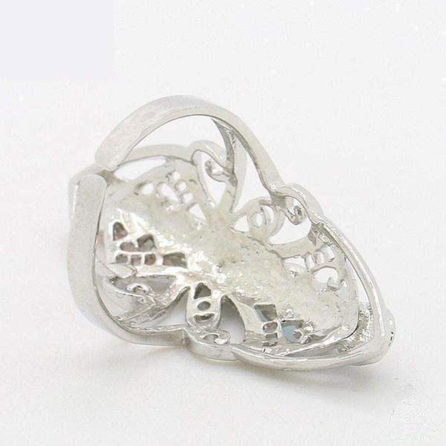 Bague des 7 chakras ciselé