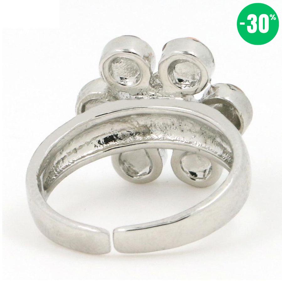 Bague fleur de vie des 7 chakras