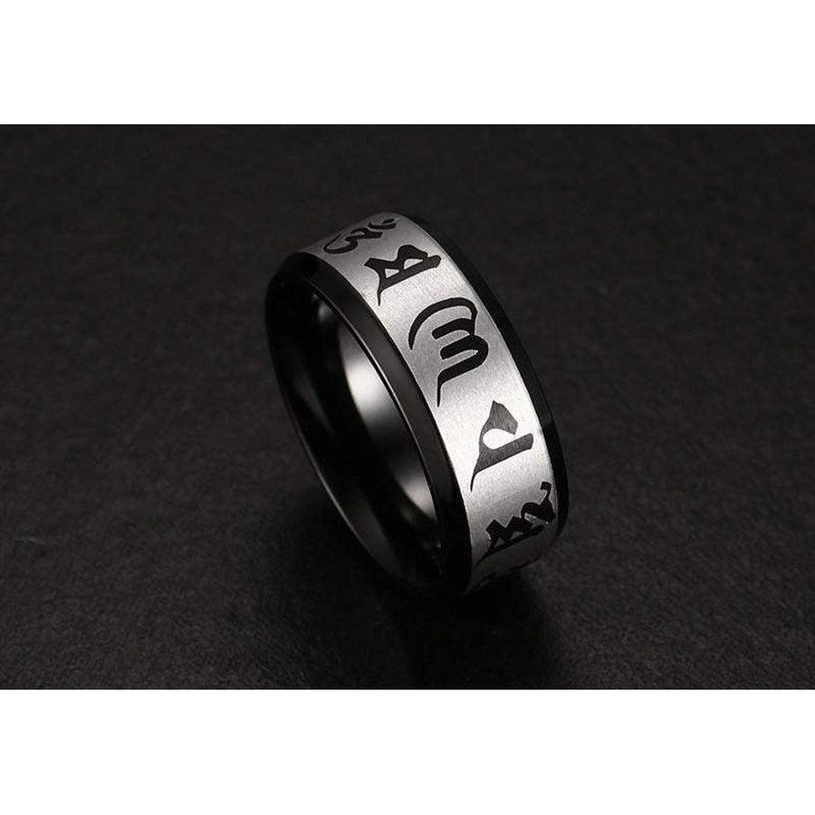 Bague mantra Om Mani Padme Hum