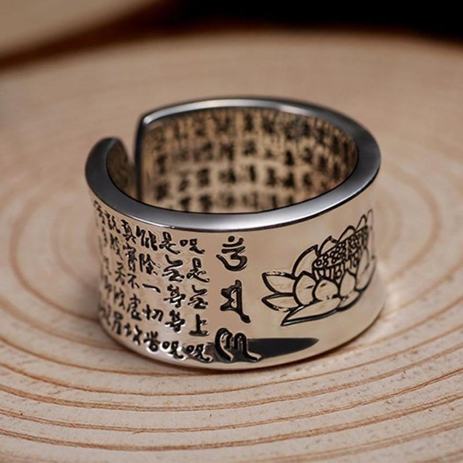 Bague Sutra du Lotus