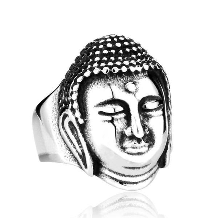 Bague tête du bouddha