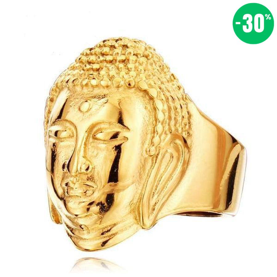 Bague tête du bouddha