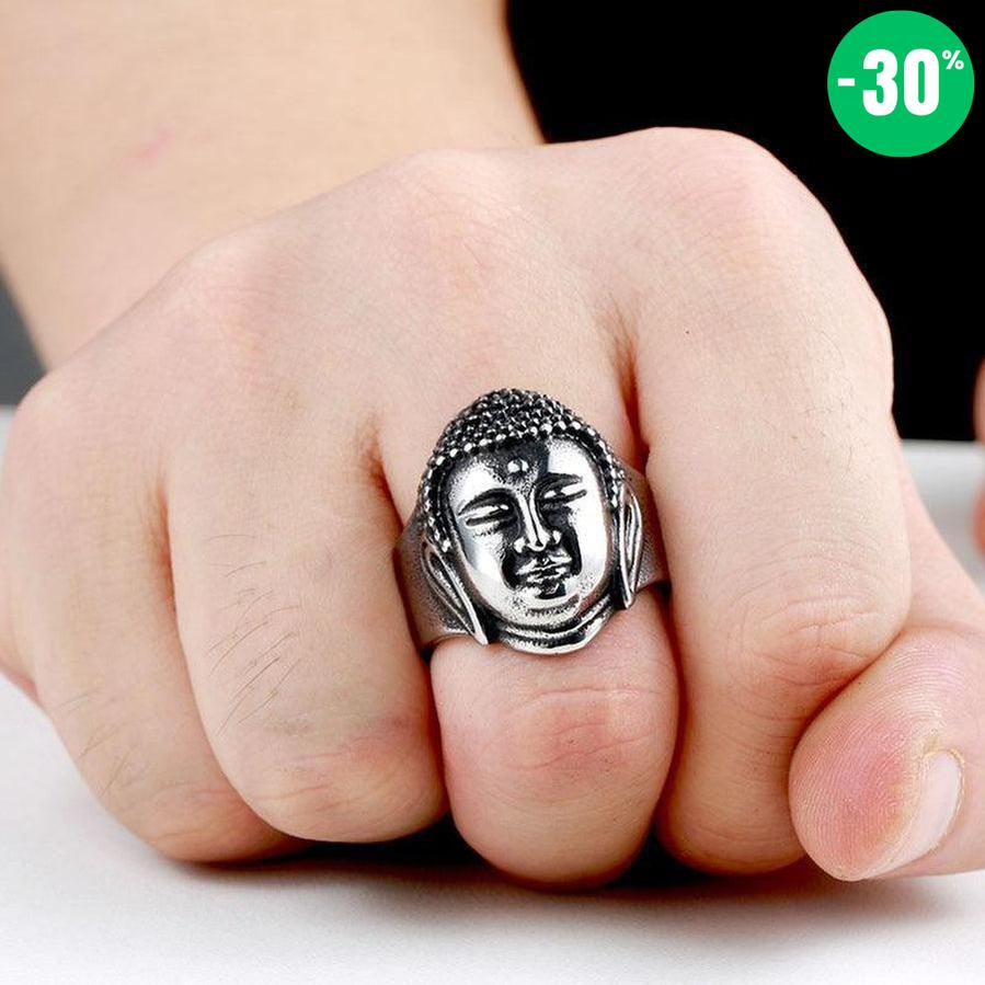 Bague tête du bouddha