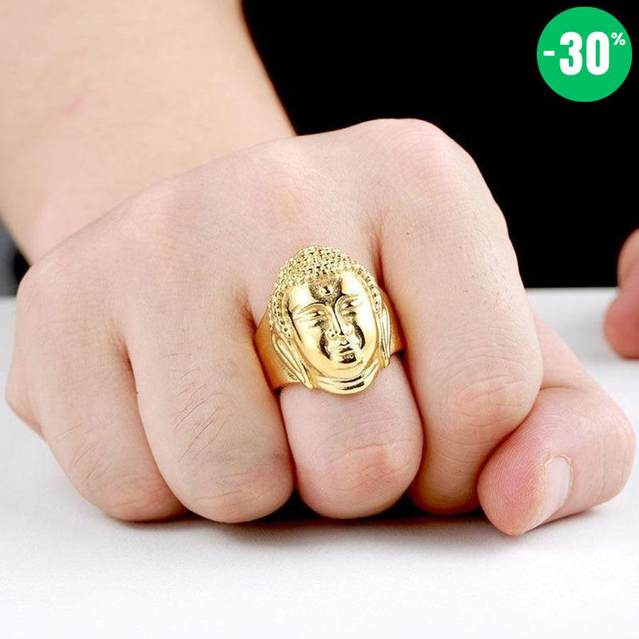 Bague tête du bouddha