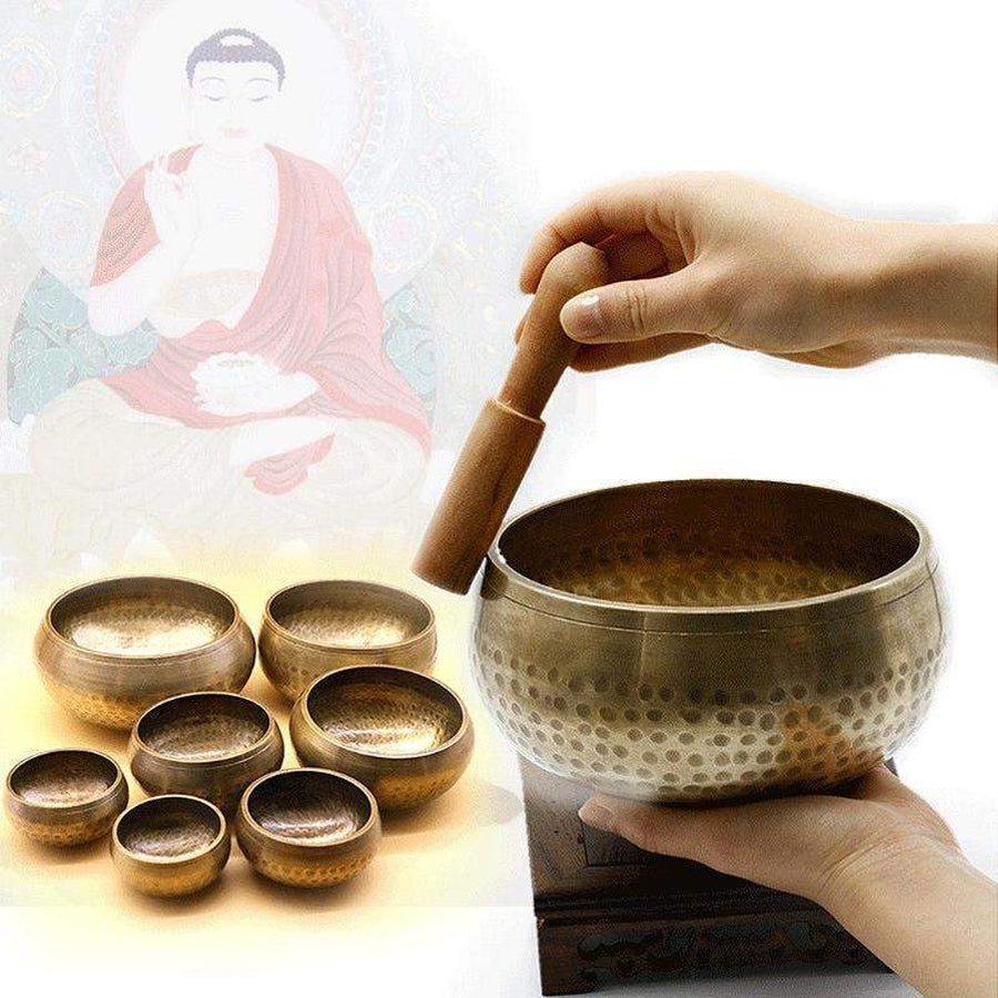 Bol chantant tibétain pour la méditation – Objet relaxation
