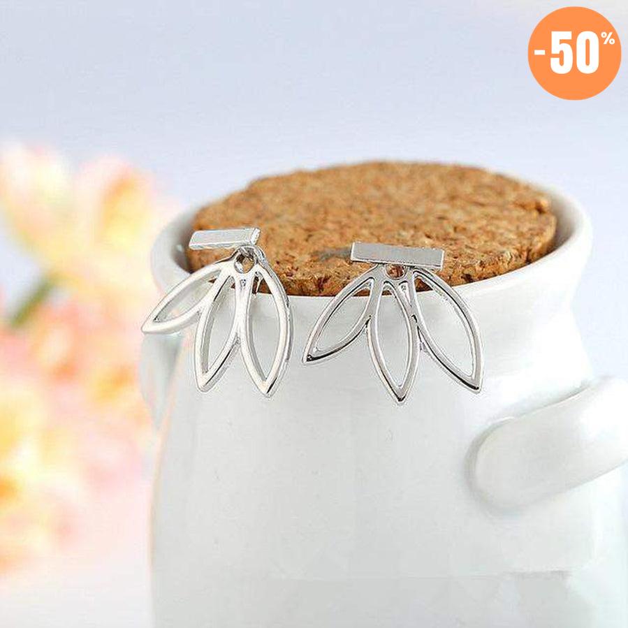 Boucles d'oreilles fleur de Lotus